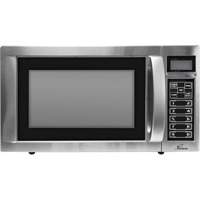 Commercial Microwave, 0.9 cu. ft., 1000 W, Black/Stainless Steel OR506 | Johnston Equipment