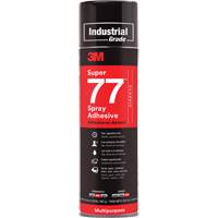 Super 77™ Spray Adhesive, Clear, Aerosol Can PA003 | Johnston Equipment