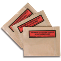 Packing List Envelopes, 5-1/2" L x 4-1/2" W AMB459 | Johnston Equipment