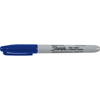 Permanent Markers - #15, Fine, Blue PA395 | Johnston Equipment