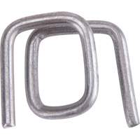 Seals & Buckles for Polypropylene Strapping, HD Steel Wire, Fits Strap Width 5/8" PA504 | Johnston Equipment