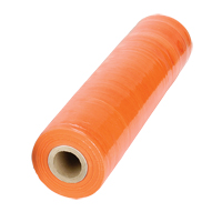 Stretch Wrap, 80 Gauge (20.3 micrometers), 18" x 1000', Orange PA885 | Johnston Equipment