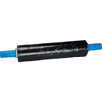 Stretch Wrap, 80 Gauge (20.3 micrometers), 18" x 1000', Opaque Black PA890 | Johnston Equipment