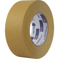 Utility Paper Flatback Tape, 36 mm (1/2") x 54.8 m (180'), Kraft PF563 | Johnston Equipment