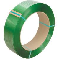 Strapping, Polyester, 5/8" W x 4000' L, Green, Manual Grade PG175 | Johnston Equipment