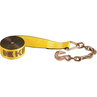Winch Strap with Chain Anchor PG109 | Johnston Equipment