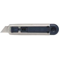 Profi 25 Semi-Automatic Retractable Blade, 19 mm, Stainless Steel, Metal/Metal Detectable Plastic Handle PG232 | Johnston Equipment