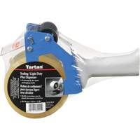 Tartan™ Box Sealing Tape with Dispenser, Light Duty, Fits Tape Width Of 48 mm (2") PG366 | Johnston Equipment