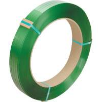 Strapping, Polyester, 1/2" W x 3380' L, Green, Manual Grade PG554 | Johnston Equipment