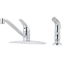 Pfirst Series Kitchen Faucet with Side Sprayer PUL982 | Johnston Equipment
