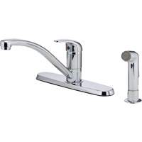 Pfirst Series Kitchen Faucet with Side Sprayer PUL985 | Johnston Equipment