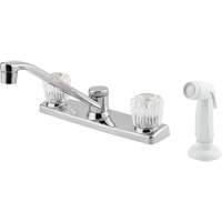 Pfirst Series Kitchen Faucet with Side Sprayer PUL990 | Johnston Equipment