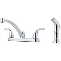 Pfirst Series Kitchen Faucet with Side Sprayer PUL992 | Johnston Equipment