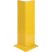 Upright Protectors, Steel, 7" W x 7" D x 18-1/4" H, Safety Yellow RB925 | Johnston Equipment