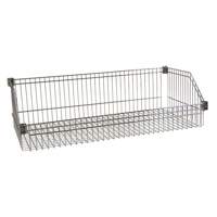 Wire Basket Shelf, 24" W x 48" D, 400 lbs. Capacity RN551 | Johnston Equipment