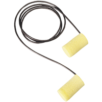 E-A-Rsoft™ Yellow Neons ™ Metal Detectable Earplugs, Corded, Large, Bulk - Polybag, 33 NRR dB SAG056 | Johnston Equipment