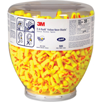 E-A-Rsoft™ Yellow Neons™ Earplugs, Bulk - Canister SAI104 | Johnston Equipment