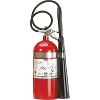Aluminum Cylinder Carbon Dioxide (CO2) Fire Extinguishers, BC, 10 lbs. Capacity SAJ099 | Johnston Equipment