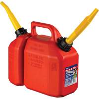 Combo Jerry Can Gasoline/Oil, 2.17 US Gal/8.25 L, Red, CSA Approved/ULC SAK857 | Johnston Equipment