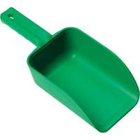 Small Hand Scoop, Plastic, Green, 32 oz. SAL492 | Johnston Equipment
