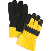 Superior Warmth Winter-Lined Fitters Gloves, Large, Split Cowhide Palm, Thinsulate™ Inner Lining SAL544 | Johnston Equipment