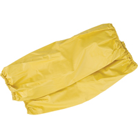 Disposable Sleeves with Elastic Cuffs, 18" long, Polyester/PVC, Yellow SAL703 | Johnston Equipment
