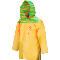 Neo-Slick Chemical & Acid Resistant Rain Jacket, 4X-Large, Yellow, Neoprene SAP019 | Johnston Equipment