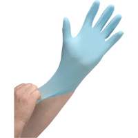 Puncture-Resistant Medical-Grade Disposable Gloves, Medium, Nitrile, 3.5-mil, Powder-Free, Blue, Class 2 SGP855 | Johnston Equipment