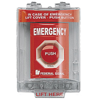 For Vandal-resistant Activation Of Emergency Systems, Wall SAR395 | Johnston Equipment
