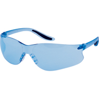 Z500 Series Safety Glasses, Blue Lens, Anti-Scratch Coating, ANSI Z87+/CSA Z94.3 SAS364 | Johnston Equipment