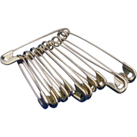 Safety Pins, Assorted Sizes SAY543 | Johnston Equipment