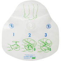 CPR Protective Device, Single Use Face Shield, Class 2 SAY567 | Johnston Equipment