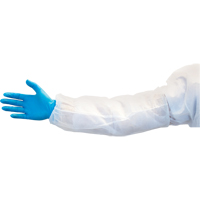 Disposable Sleeve, 18" long, Polypropylene, White SDM161 | Johnston Equipment