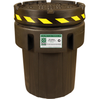 Ultra-Recycled Overpack<sup>®</sup> Salvage Drum, 95 gal., Stationary SDN724 | Johnston Equipment