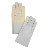 Standard-Duty Work Gloves, X-Large, Grain Cowhide Palm SDP097 | Johnston Equipment