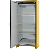 30-Minute EN Safety Storage Cabinet, 30 gal., 1 Door, 34.02" W x 76.65" H x 24.21" D SDS990 | Johnston Equipment