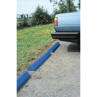 Car Stops, Plastic, 6' L, Blue SE106 | Johnston Equipment