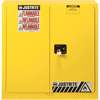 Sure-Grip<sup>®</sup> EX Flammable Safety Cabinet, 30 gal., 2 Door, 36" W x 35" H x 24" D SEC010 | Johnston Equipment