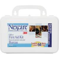 Nexcare™ Office First Aid Kit, Class 2 Medical Device, Plastic Box SEC105 | Johnston Equipment