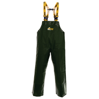 Bristol Bay Bib Pants, Medium, Polyester/PVC, Grey SEE819 | Johnston Equipment