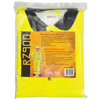 RZ900 Premium Traffic Rain Suit, Polyester/PVC, Medium, Lime-Yellow SEH114R | Johnston Equipment