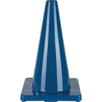 Coloured Traffic Cone, 18", Blue SEH136 | Johnston Equipment