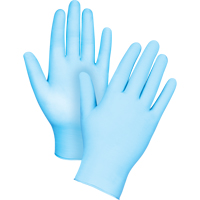 Tactile Medical-Grade Disposable Gloves, X-Large, Nitrile/Vinyl, 4.5-mil, Powder-Free, Blue, Class 2 SGX022 | Johnston Equipment