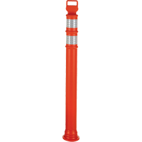 Poteaux délinéateurs Ez-Grab<sup>MC</sup>, 42" h, Orange SEJ658 | Johnston Equipment