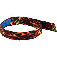 Chill-Its<sup>®</sup> 6705CT Evaporative Cooling Bandana, Black/Red SEL859 | Johnston Equipment