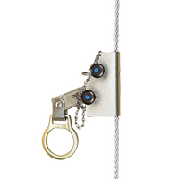 Lad-Saf™ Static Wire Rope Grab, 3/8" Rope Diameter SEP863 | Johnston Equipment