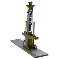 SecuraSpan™ Pour-in-Place/Fasten-in-Place HLL Stanchion SES843 | Johnston Equipment