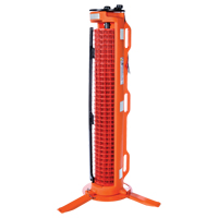 Rapid Roll 3-Legged Barrier, 50' L, Plastic, Orange SFU864 | Johnston Equipment