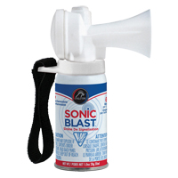 Mini avertisseur sonore Sonic Blast avec sangle à boucles et crochets SFV120 | Johnston Equipment