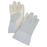 Split-Back Premium Work Gloves, X-Large, Grain Cowhide Palm SFV124 | Johnston Equipment